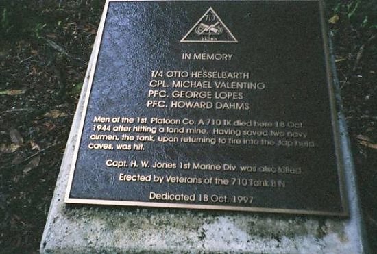 Peleliu Reunion-36 Plaque
